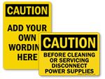 OSHA Caution Labels