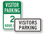 Visitor Parking Signs