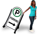 Parking A Frame Signs