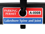 Horizontal Size Parking Permit