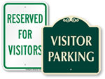 Visitor Parking Signs