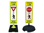 Pedestrian Crosswalk Signs