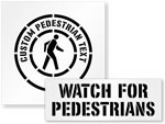 Pedestrian Stencils