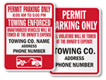 Permit Parking Only