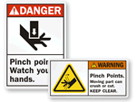 Pinch Point Labels