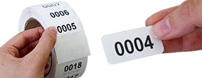 Consecutive Number Labels