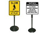 Playground Sign & Stand Kits 