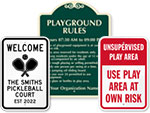 Playground Signs