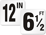 Pool Depth Markers