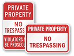 Private Property Signs