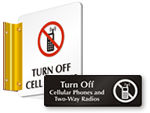 Turn Off Cell Phone Signs