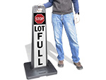 Portable Lot Closed Signs