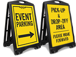 Parking A Frame Signs
