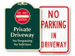 Private Driveway Signs