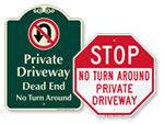 Driveway Sign