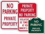 Private Property No Parking