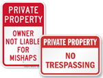 Private Property Signs