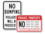 Prohibition Signs