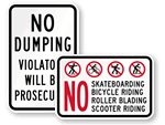 Prohibition Signs