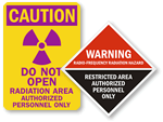 Authorized Personnel Only Signs