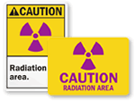 Radiation Area Signs