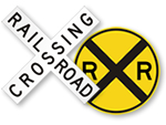 Railroad Crossing Signs