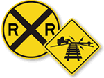 Railroad Crossing Signs