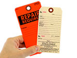 Industrial Repair Tags