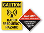 RF Warning Signs