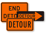 Detour Signs