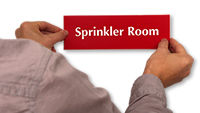 Sprinkler Room Signs