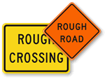 Rough Road Signs