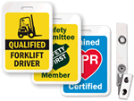 Safety Badges