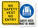 Safety Vest Signs