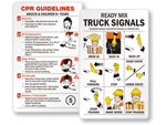 Safety Wallet Cards