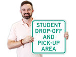 School Pick Up Signs