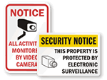 CCTV Signs