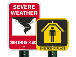 Shelter in Place Signs