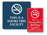 Smoke Free Signs and Labels