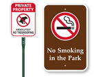 Smoking Prohibition Signs 