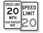 Speed Limit Signs