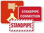 Standpipe Signs