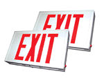 Steel Exit Signs