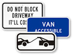 Supplemental Parking Signs