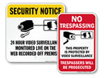 Remote Surveillance Signs