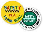 Team Safety Floor Signs