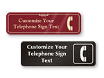 Telephone Location Signs