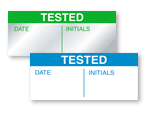 Quality Control Tested Labels