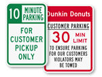 Time Limit Parking Signs