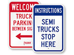 Truck Parking Signs